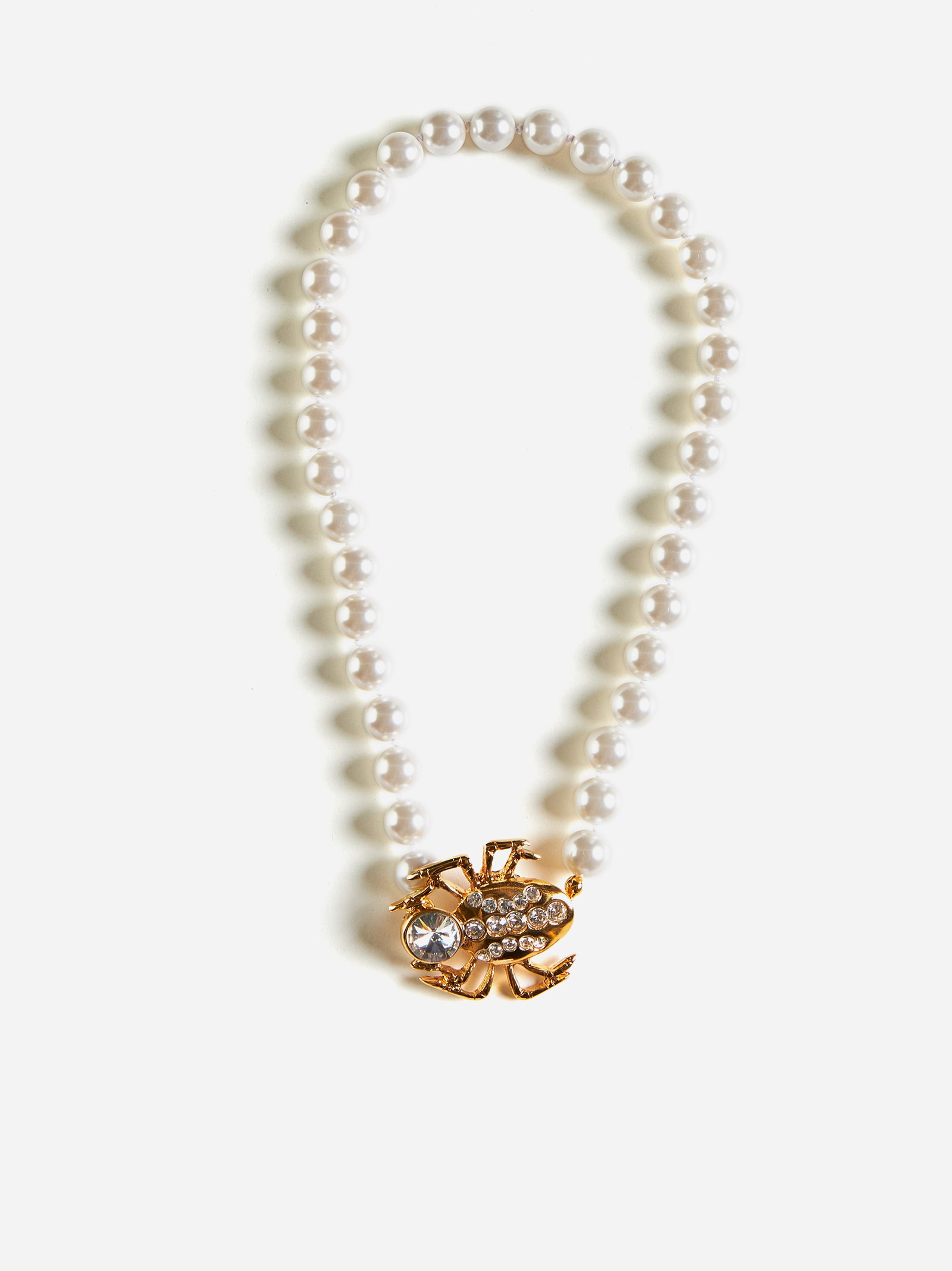 Spider pearl necklace - 1