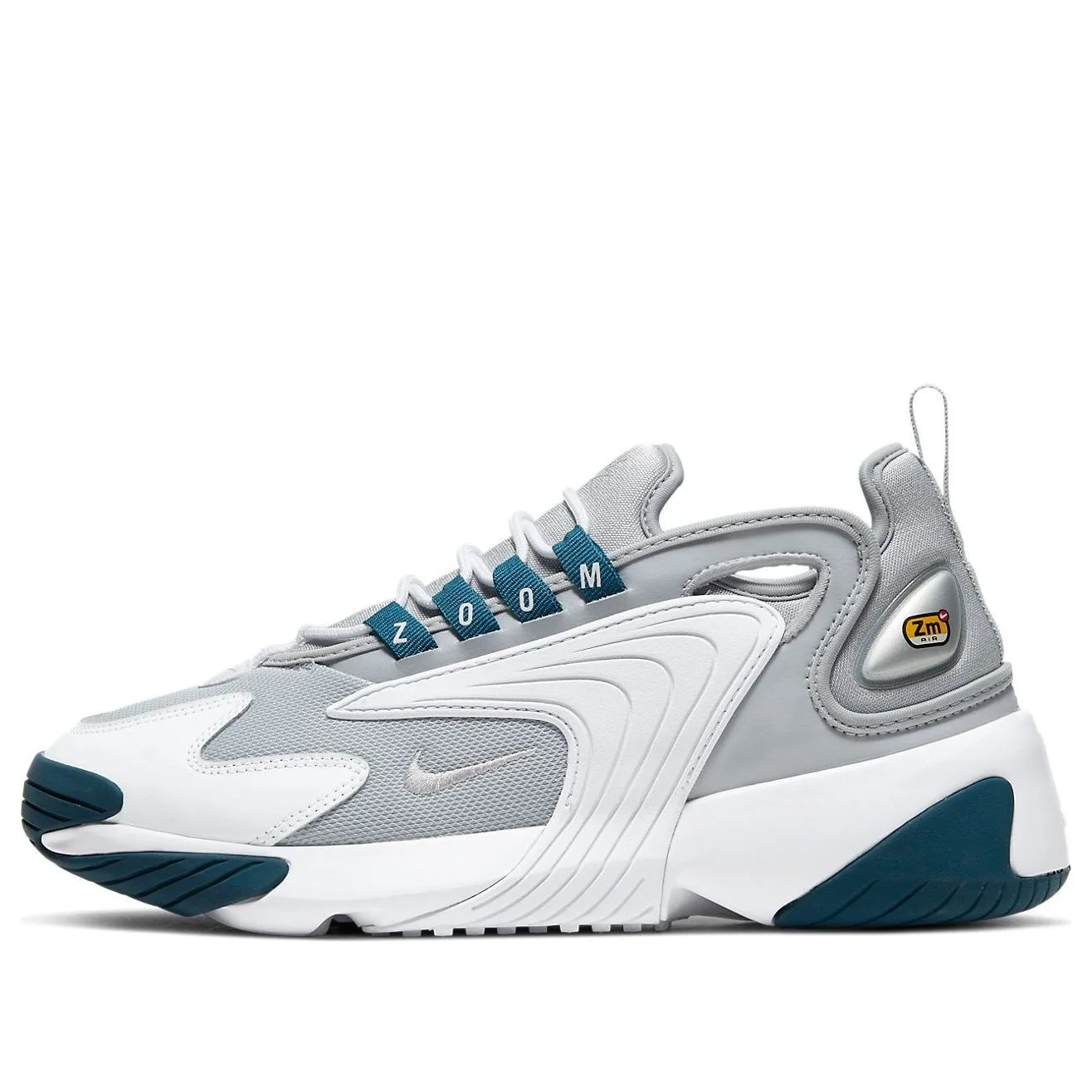(WMNS) Nike Sportswear Zoom 2K Wolf Grey/Platinum AO0354-004 - 1