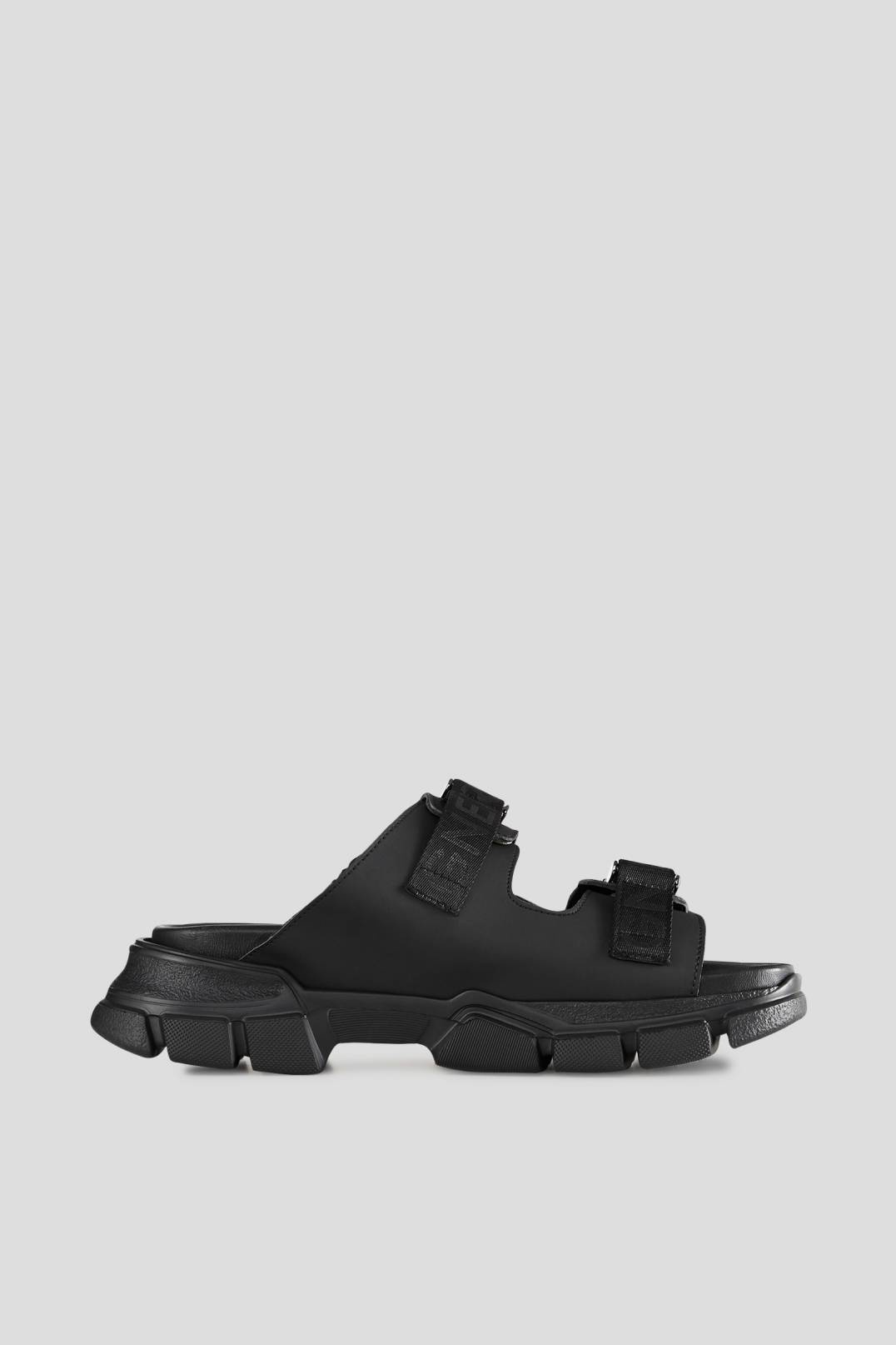 LAGOS SLIP-ONS WITH STRAPS IN BLACK - 2