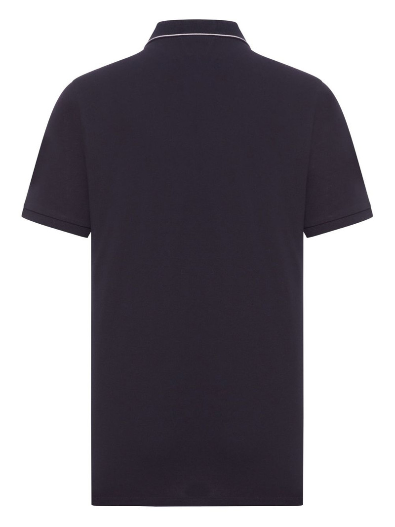 C.P. Company logo-detailed polo shirt outlook