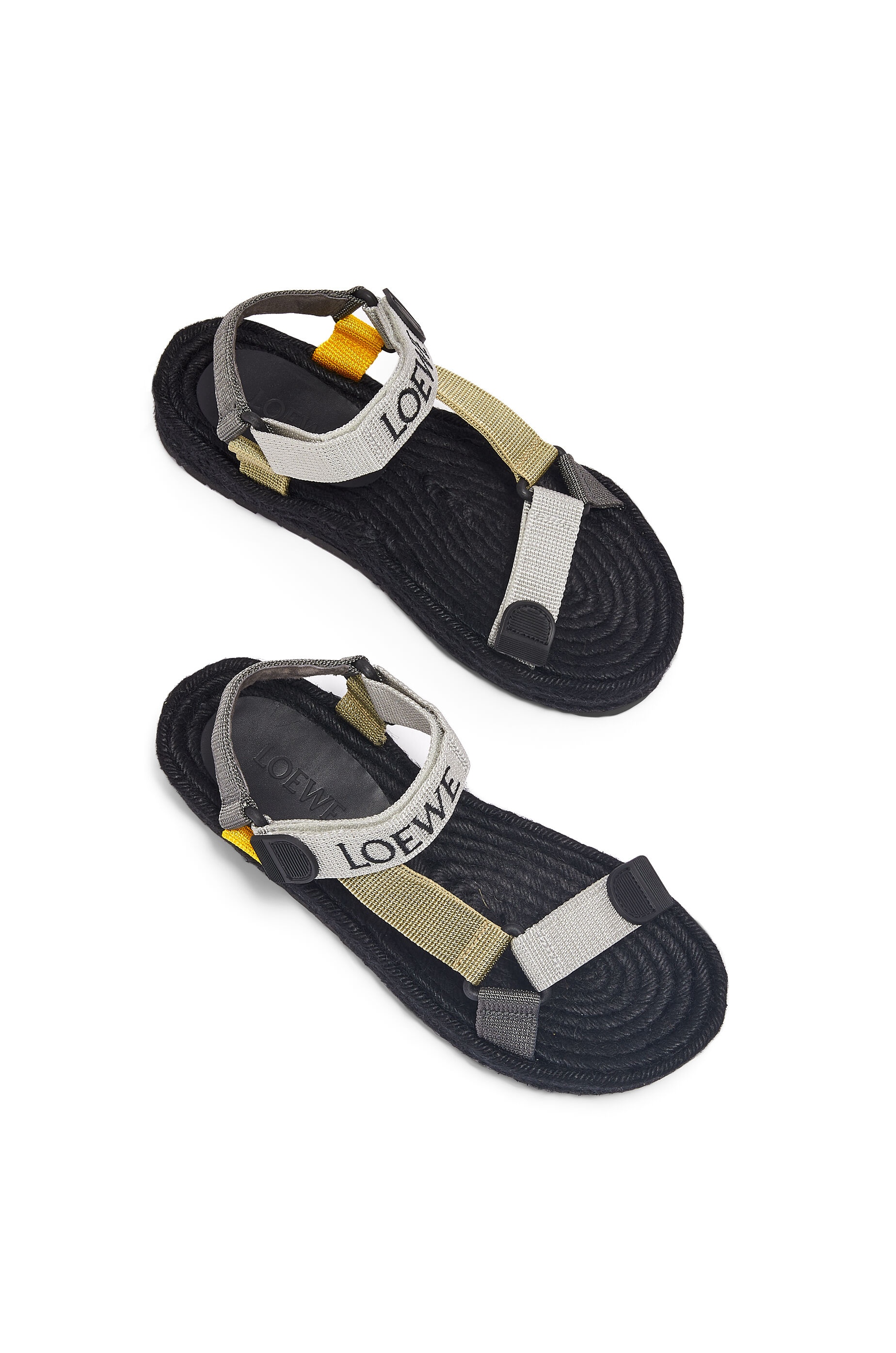Strappy espadrille in nylon - 3