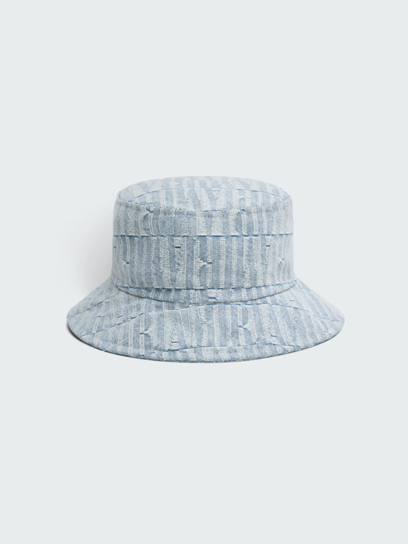 AMIRI AMIRI REPEAT BUCKET HAT | REVERSIBLE