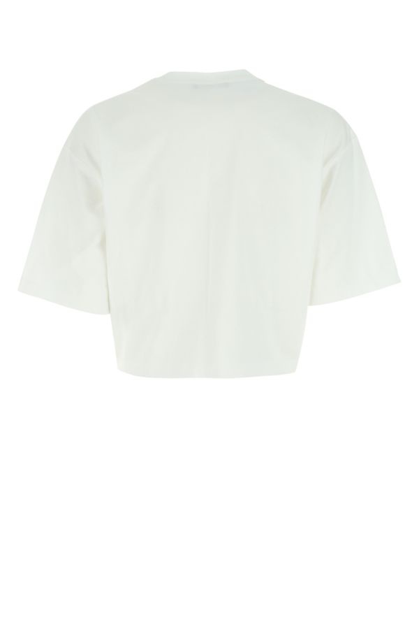 White cotton oversize t-shirt - 2