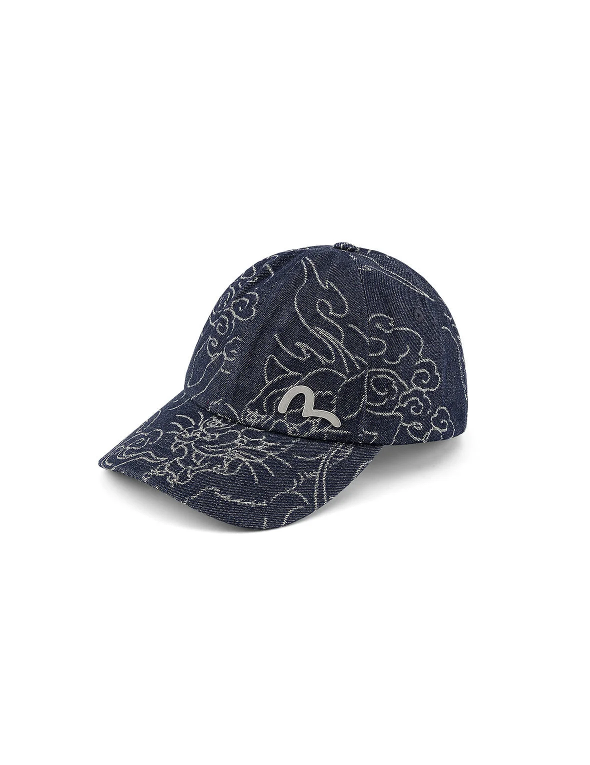 Allover Leopard Denim Cap - 1
