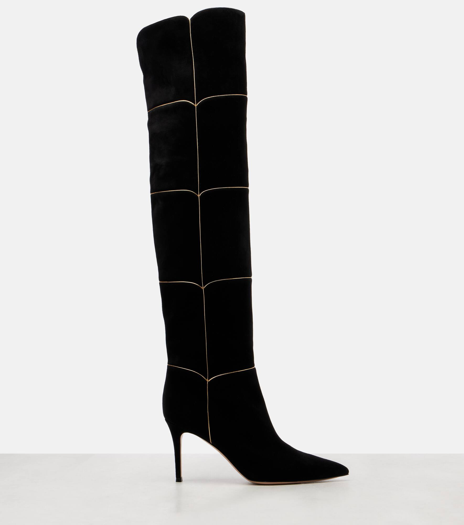 Cuissard 85 suede knee-high boots - 4