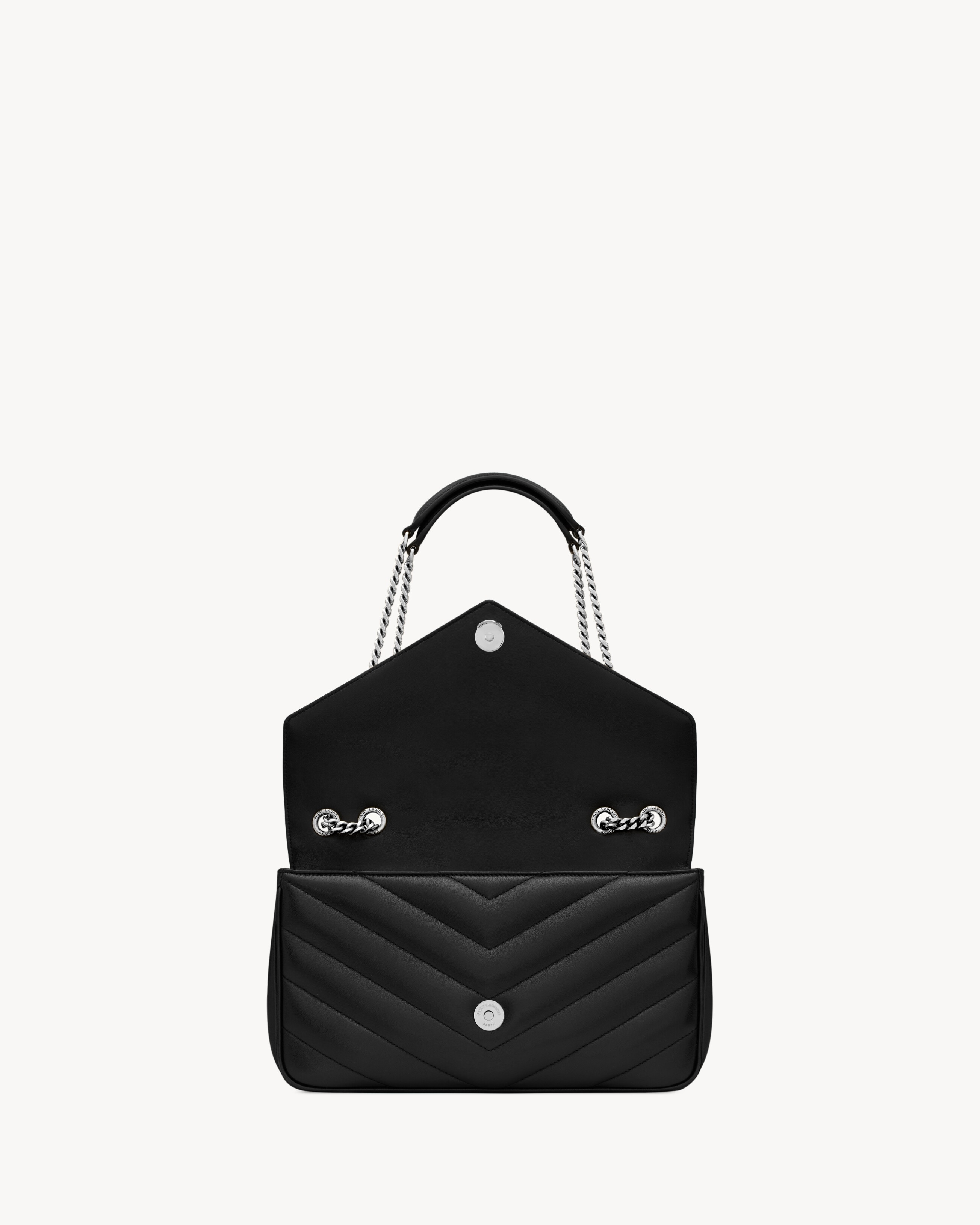 LOULOU MEDIUM IN MATELASSÉ LAMBSKIN - 5