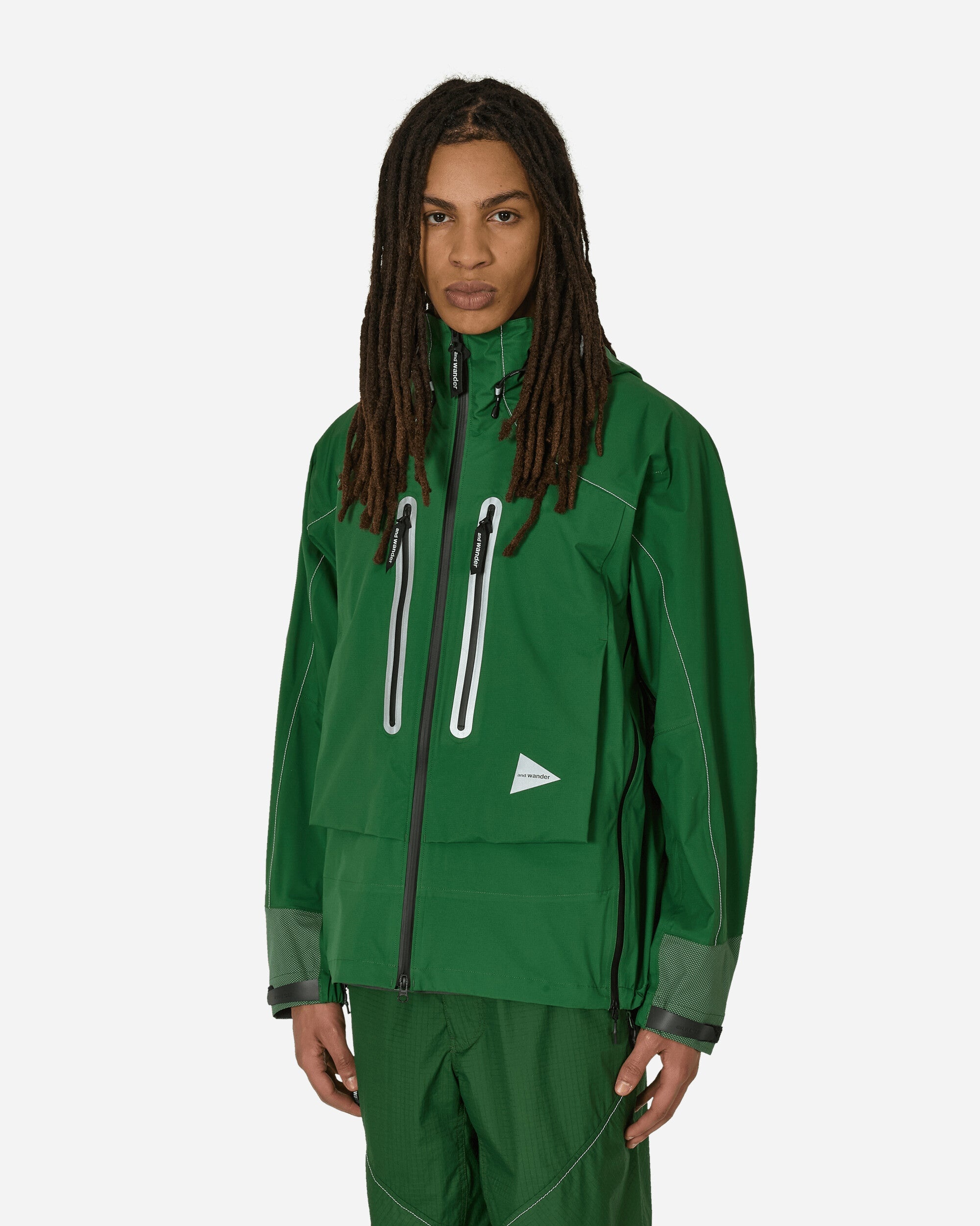 PERTEX SHIELD Rain Jacket Green - 1