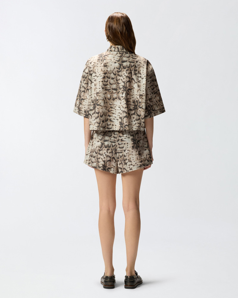 SHORTS WITH FLORAL MOTIF 5
