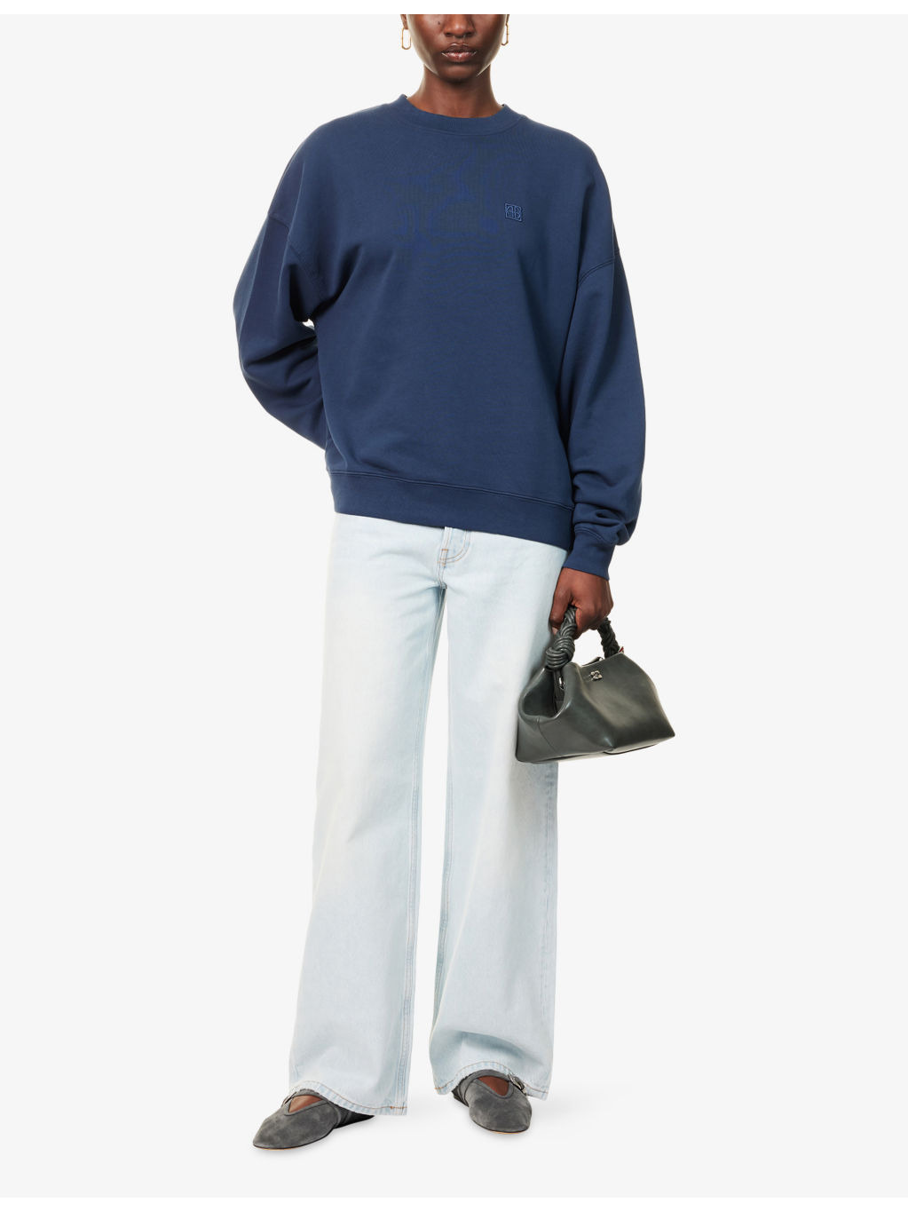 Miles Relaxed-Fit Cotton-Jersey Sweatshirt - 2