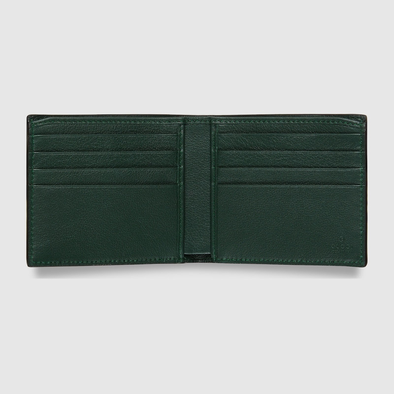 GUCCI Python card case wallet with Double G outlook