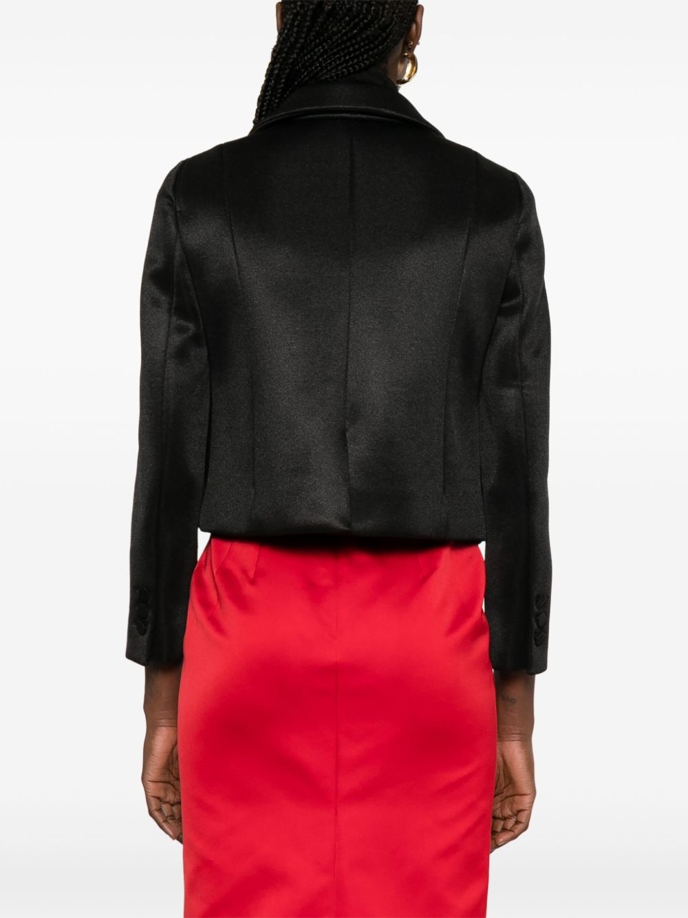 cropped blazer - 4