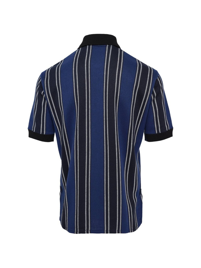 Junya Watanabe MAN striped knit polo shirt outlook