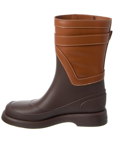 Valentino Valentino VLogo Rubber & Leather Rain Boot outlook