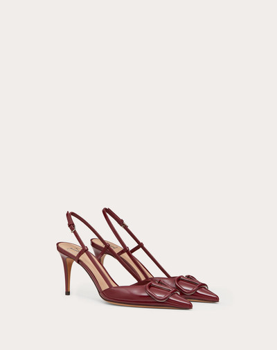 Valentino VLogo Signature Patent Leather Slingback Pump 80mm / 3.15 in. outlook