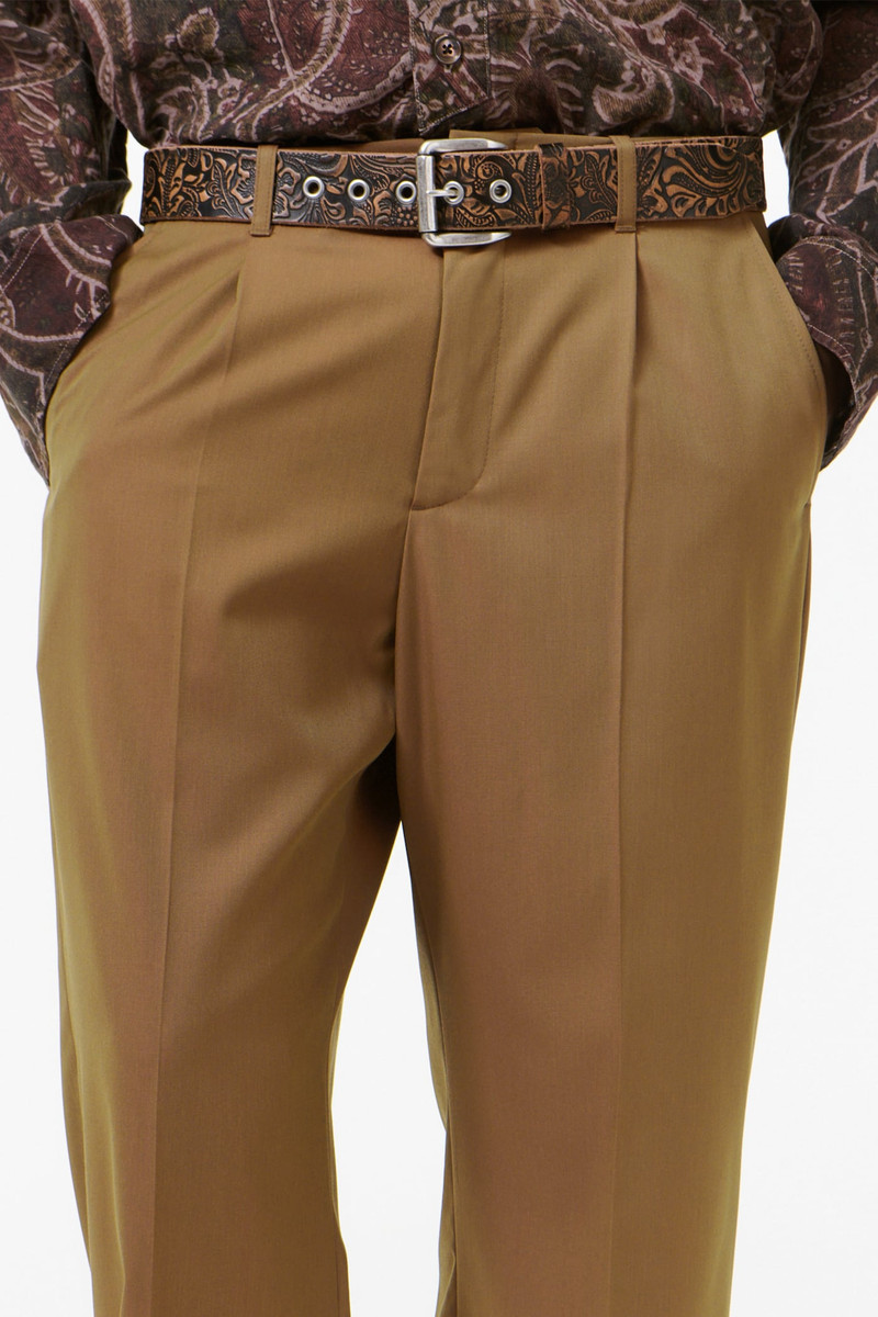 Borrowed Chino Bronze Cangiante Fine Wool 4