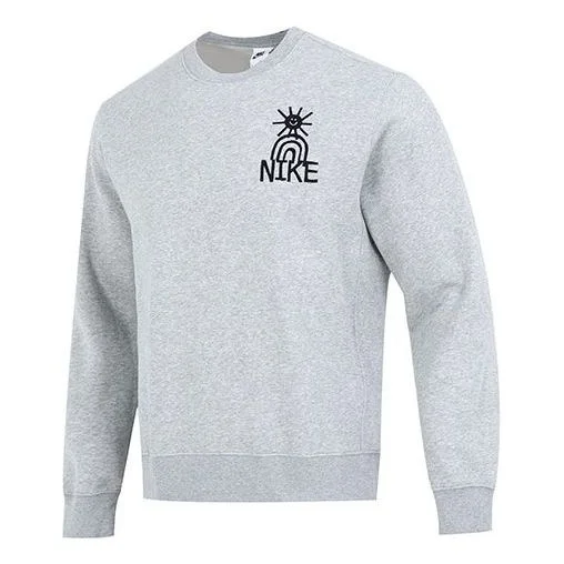 Nike As M Nsw Hbr-C Bb Crew Logo DQ4073-063 - 1