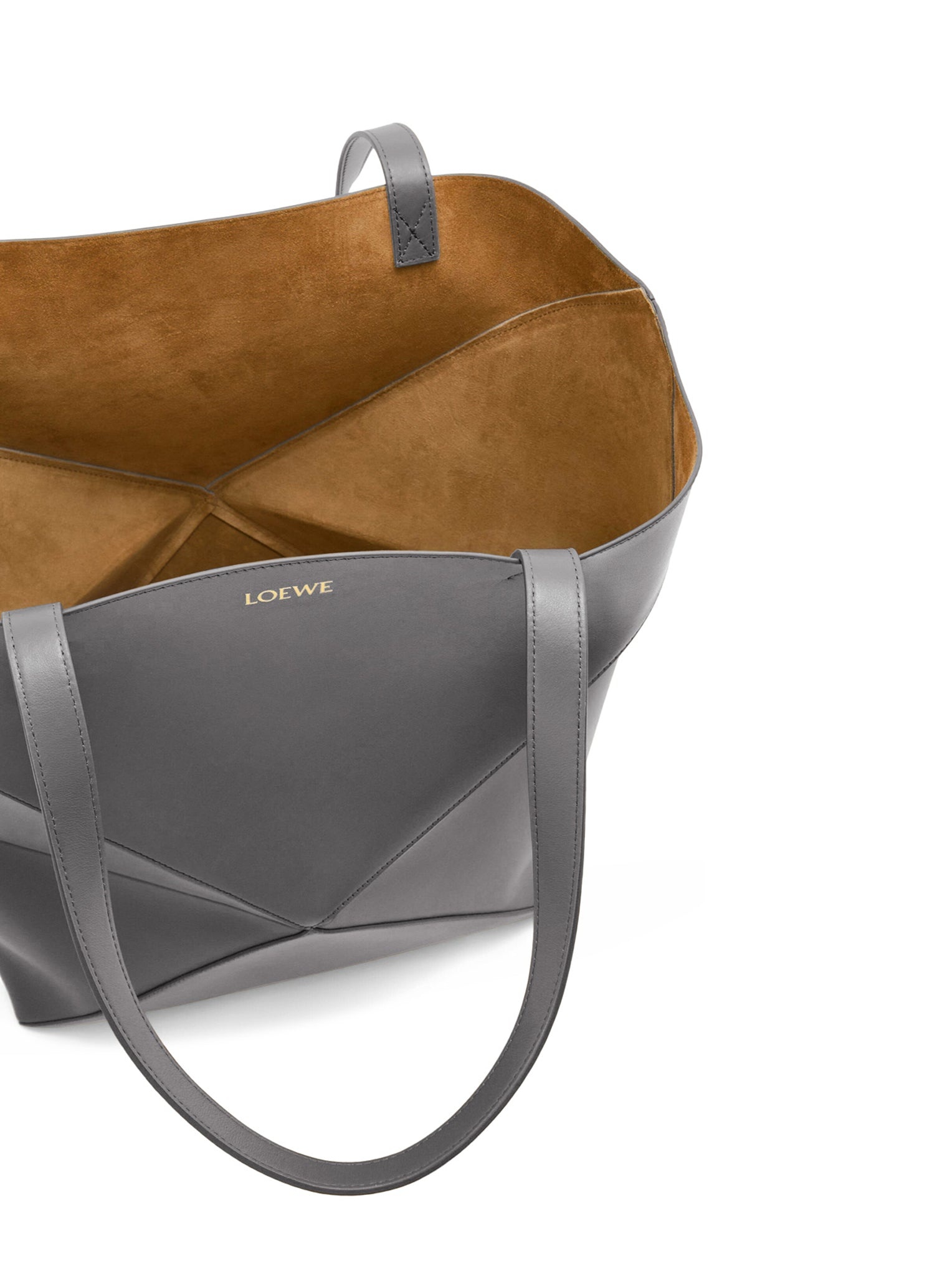 PUZZLE FOLD TOTE XL BAG IN POLISHED CALFSKIN - 7