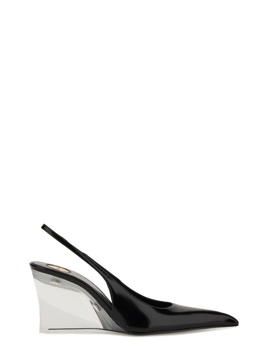 LEATHER "MILLER" WEDGES - 1