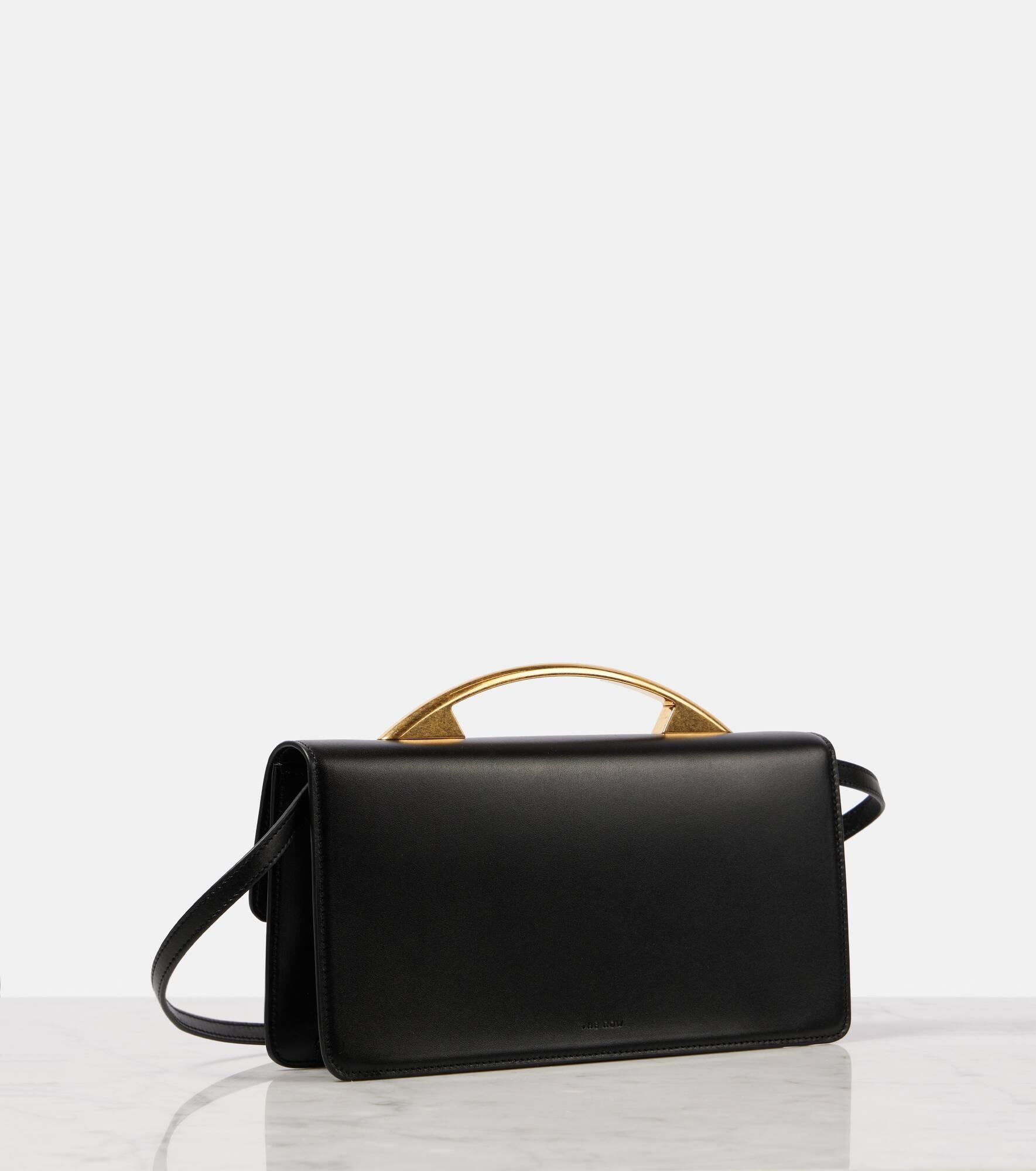 Nia leather shoulder bag - 4