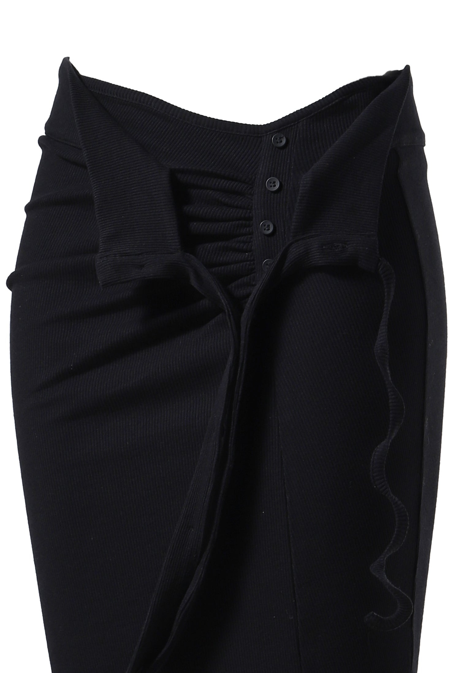 ワンピース OTTOLINGER Women Mid Skirts 10450120401BLK Black Navy Mermaid Suit Maxi Skirt by Ottolinger on Sale
