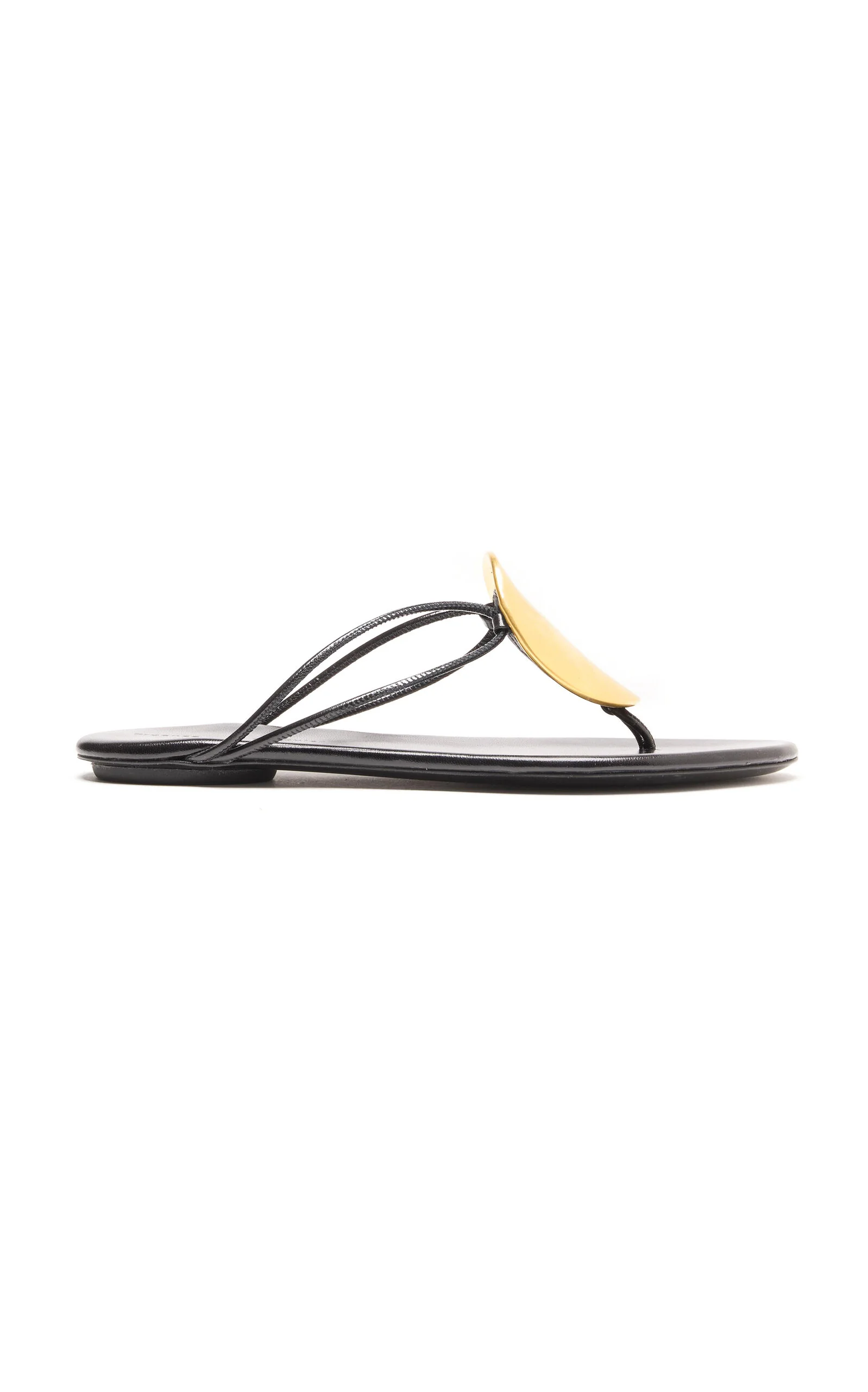 Uma Hardware Flat Sandals black - 1
