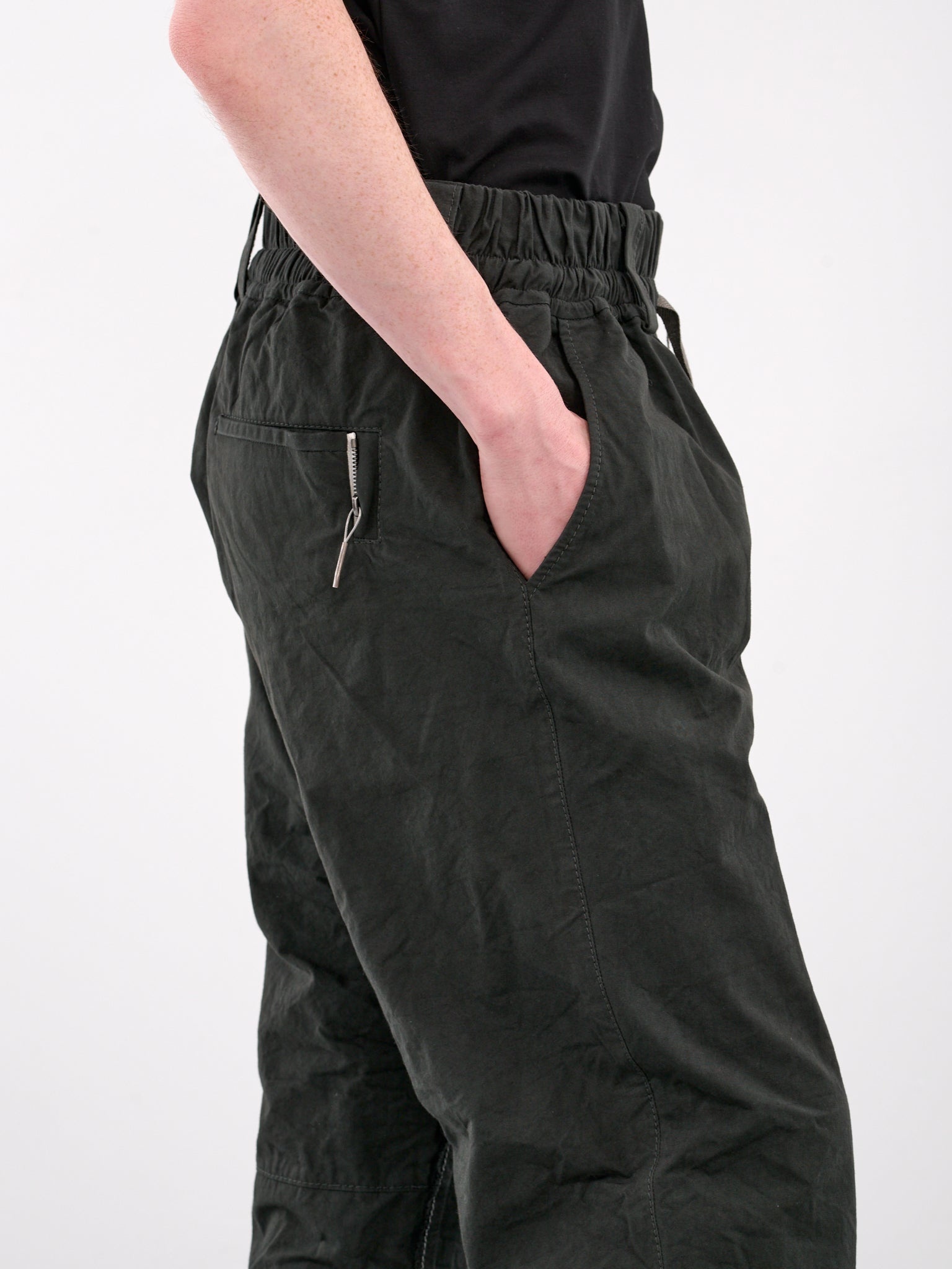 Elasticated Cargo Trousers - 4