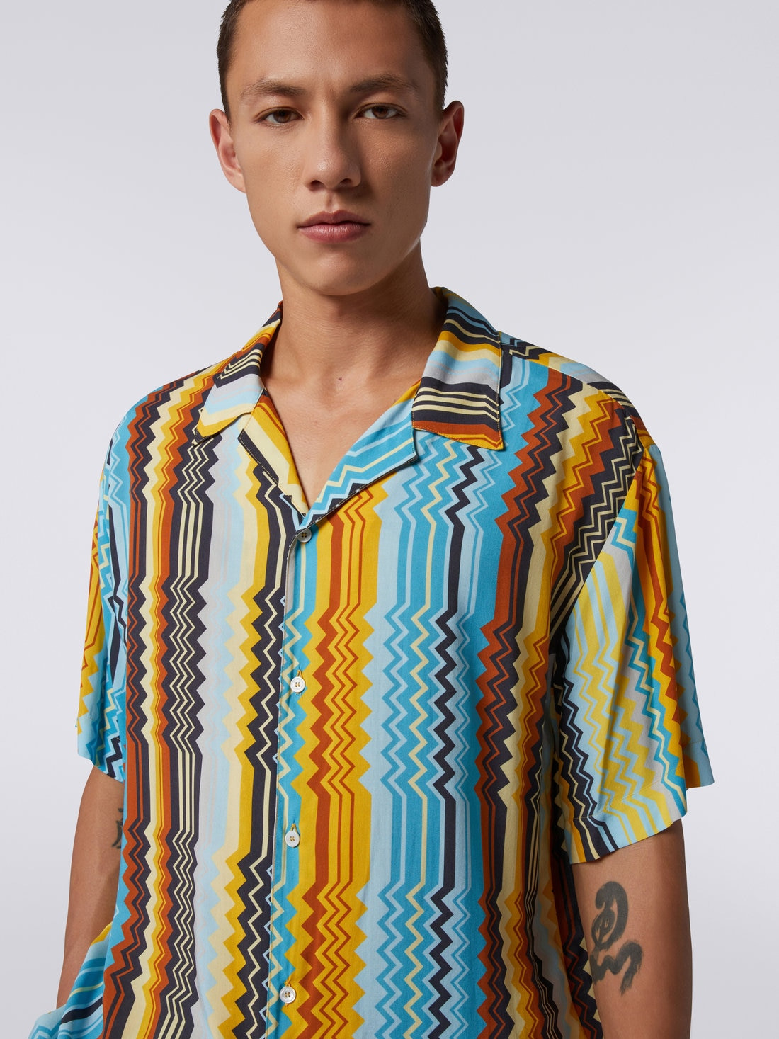 Viscose bowling shirt - 5