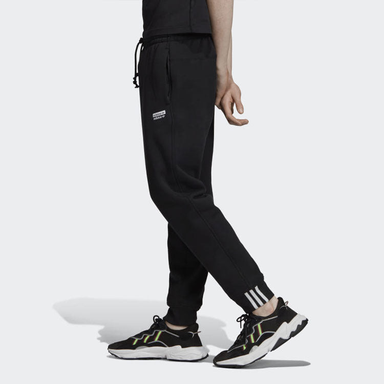 adidas Men Original VOCAL Pants Training Black Running Tapered Sweat-Pant ED7235 - 5