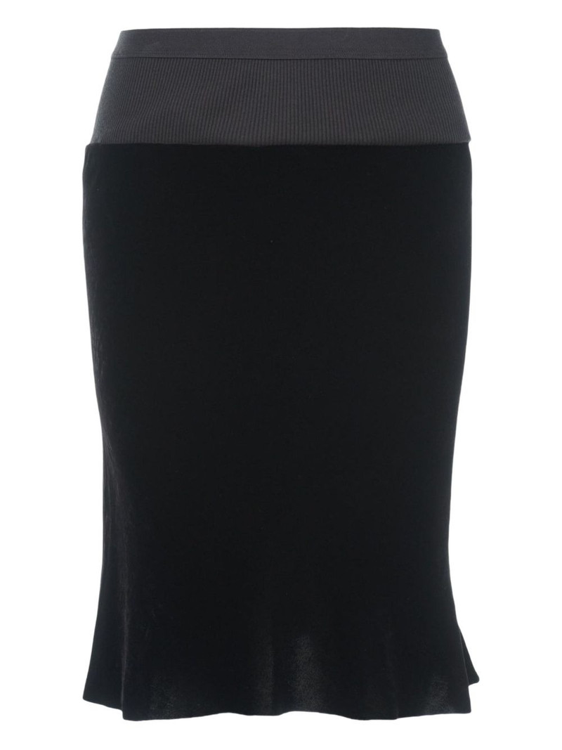 velvet skirt 1
