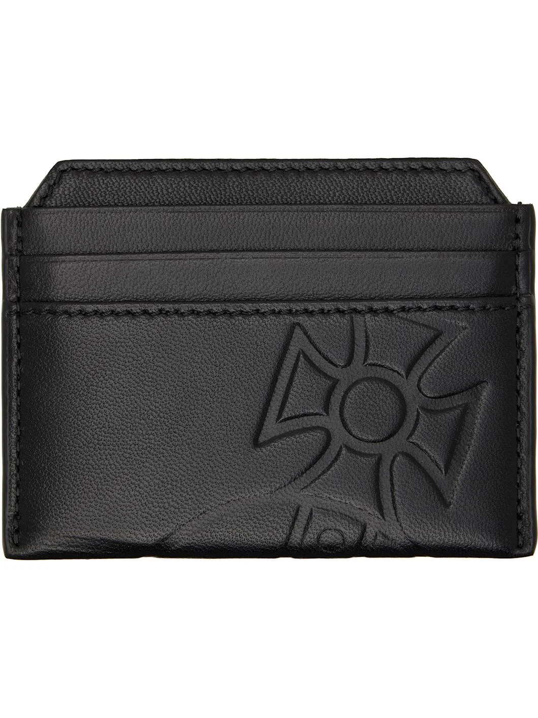 Black Slim Card Holder - 1