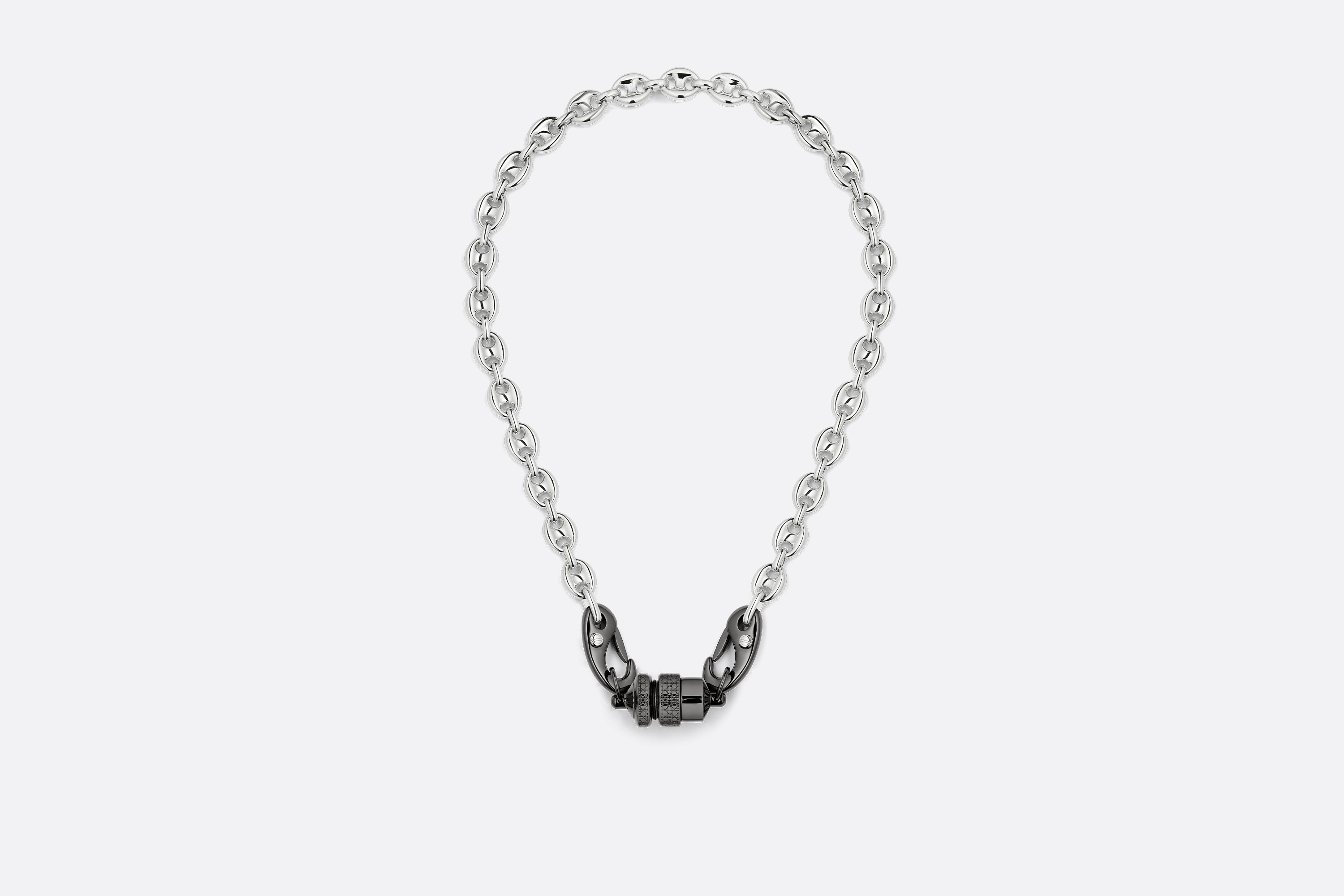 Cylinder Cannage Necklace - 1