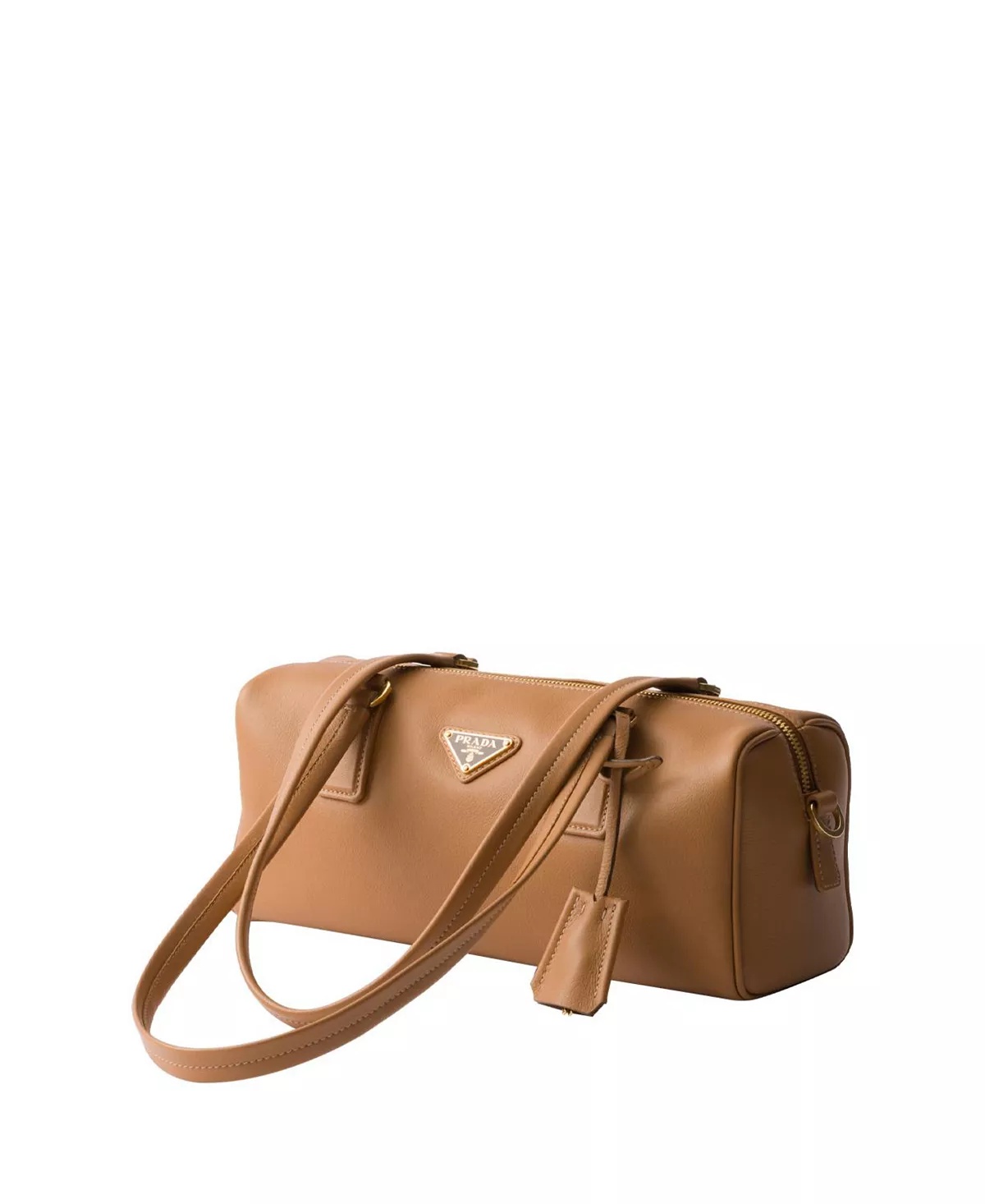 Medium Leather Top-Handle Bag with Padlock - 4