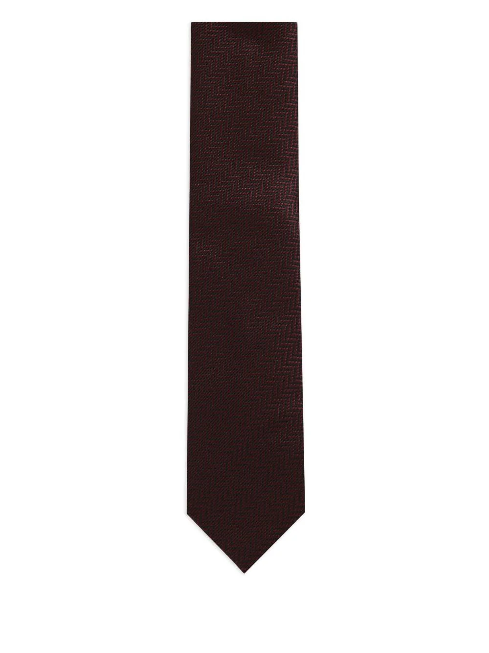 herringbone-pattern tie - 1