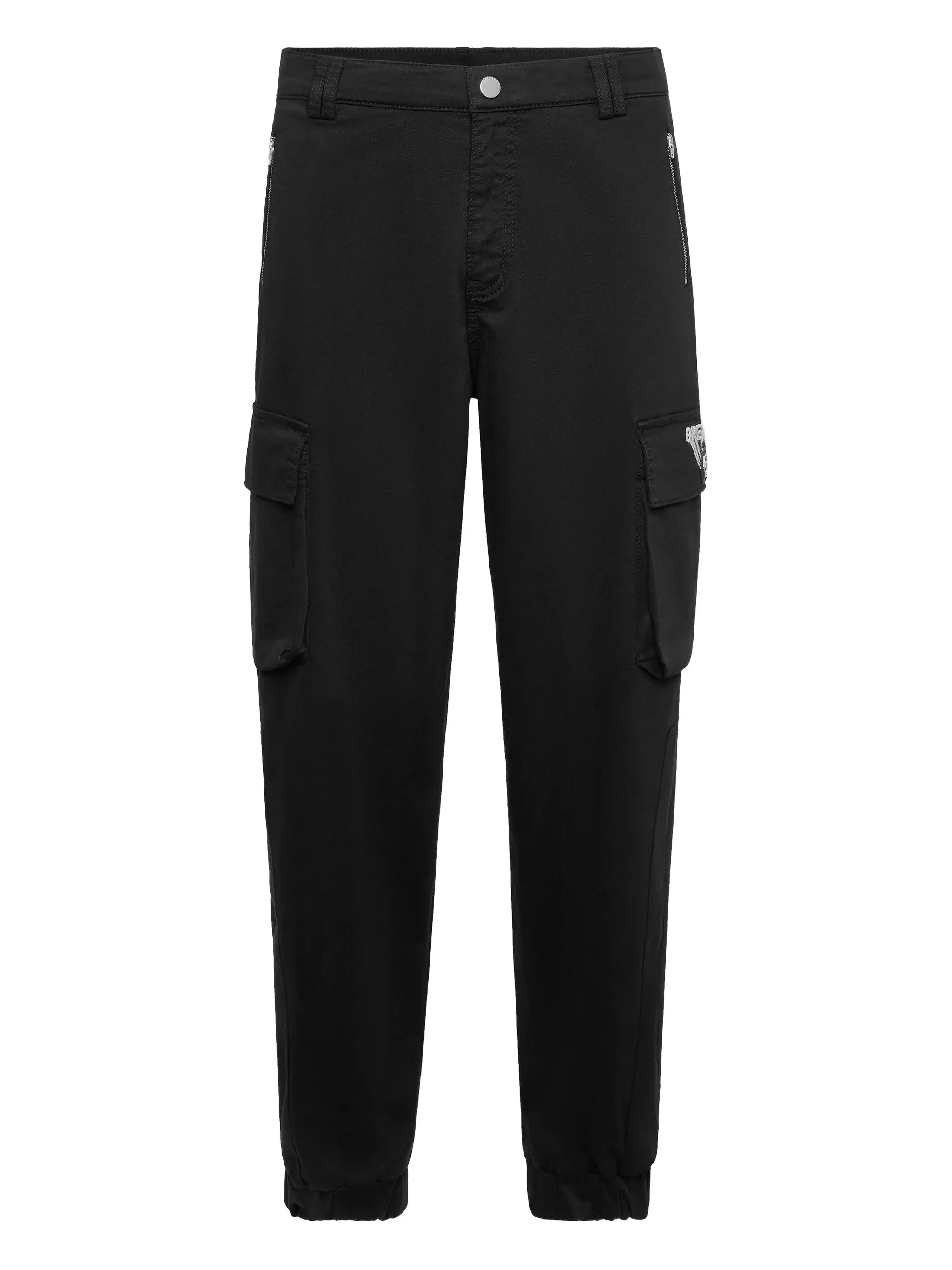 Philipp Plein Greatness Embroidered Cargo Trousers - 1