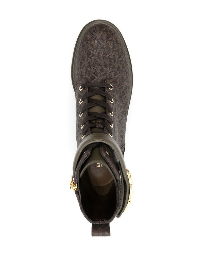 Parkler monogram ankle boots 4