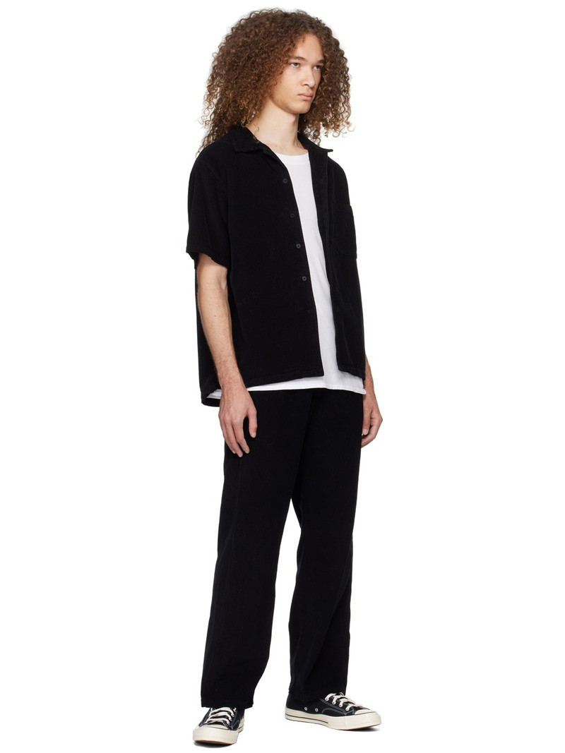 LES TIEN Black Buttoned Shirt outlook