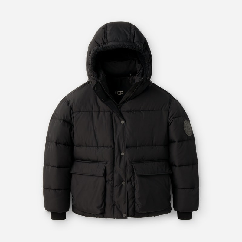 ® Women's Kennedey Puffer Jacket Polyester in Black 1