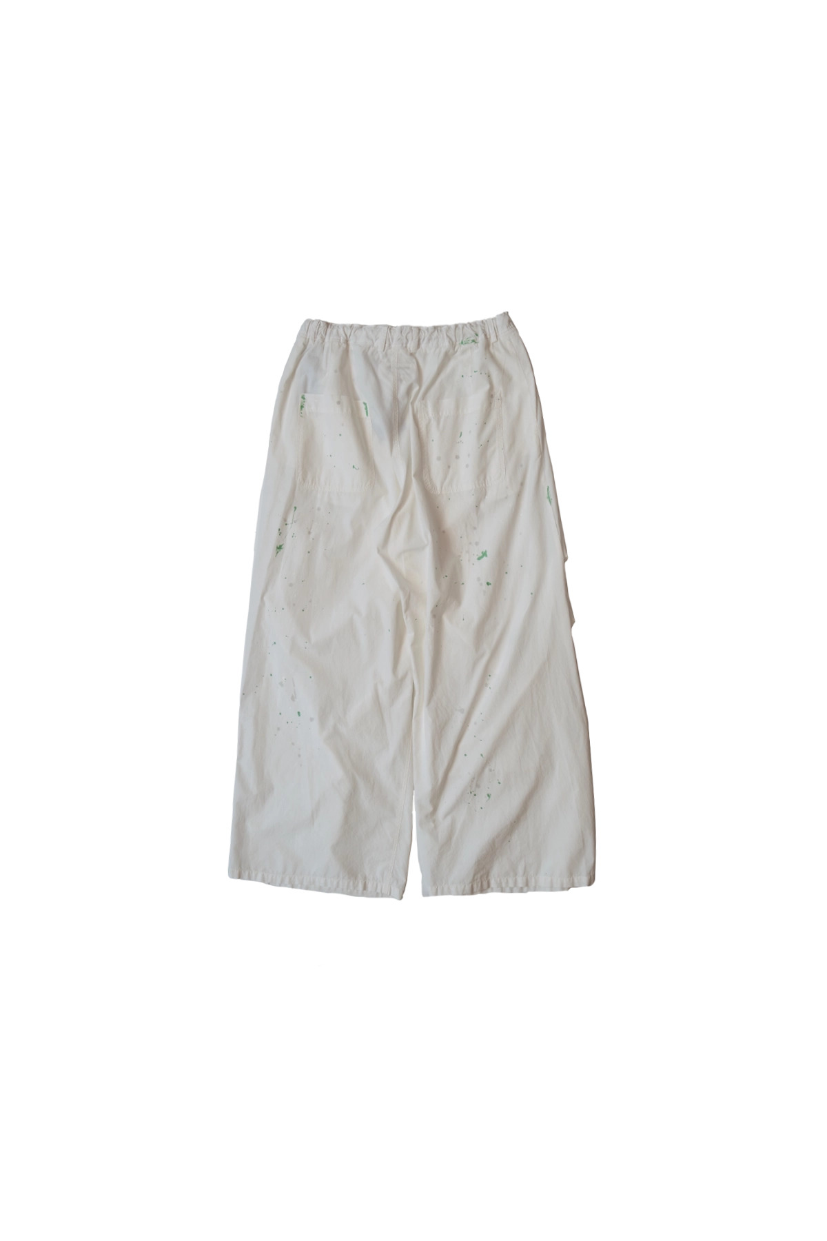 MM6 Maison Margiela Paint Splatter Cargo Pants White - 2