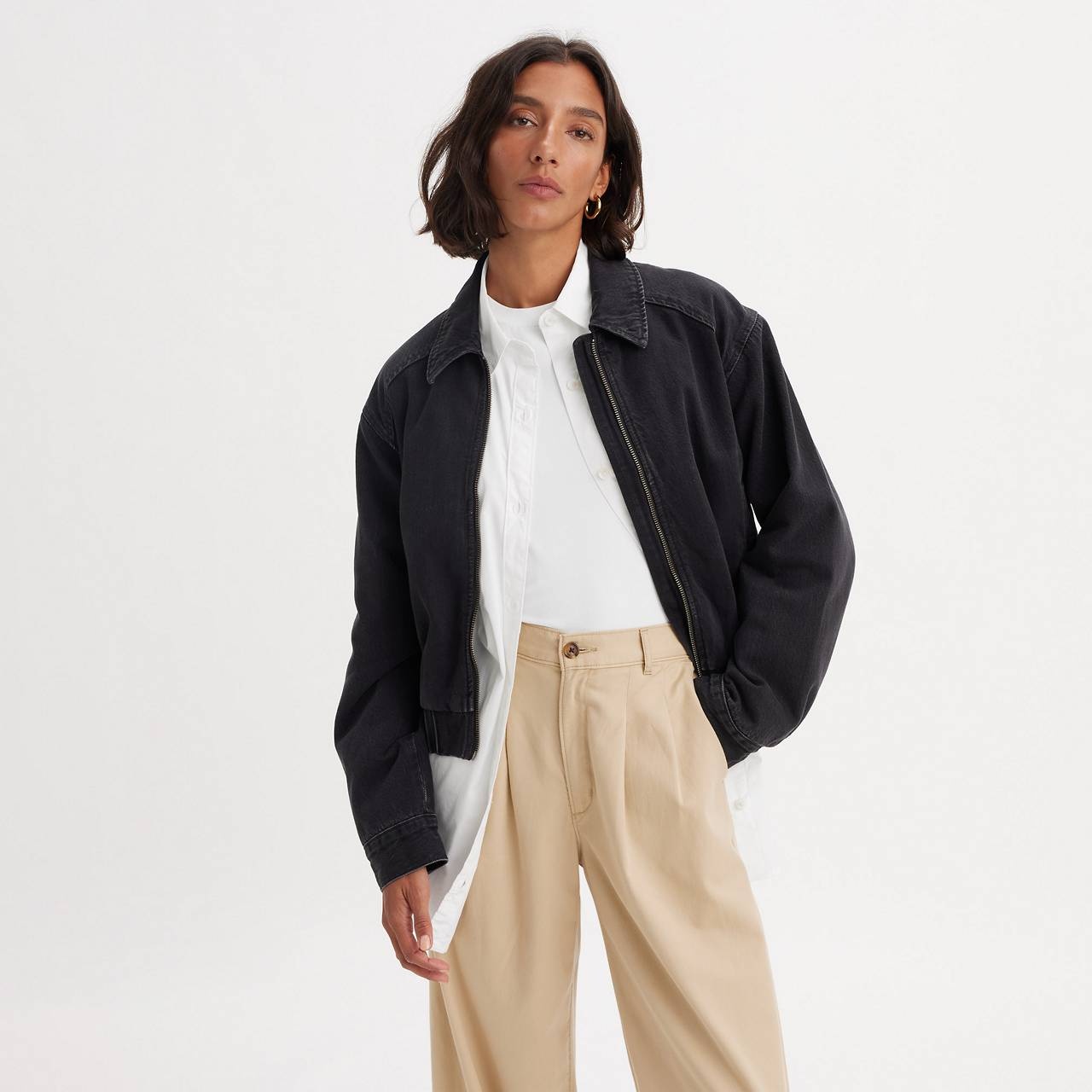 INGRID SHRUNKEN JACKET - 3