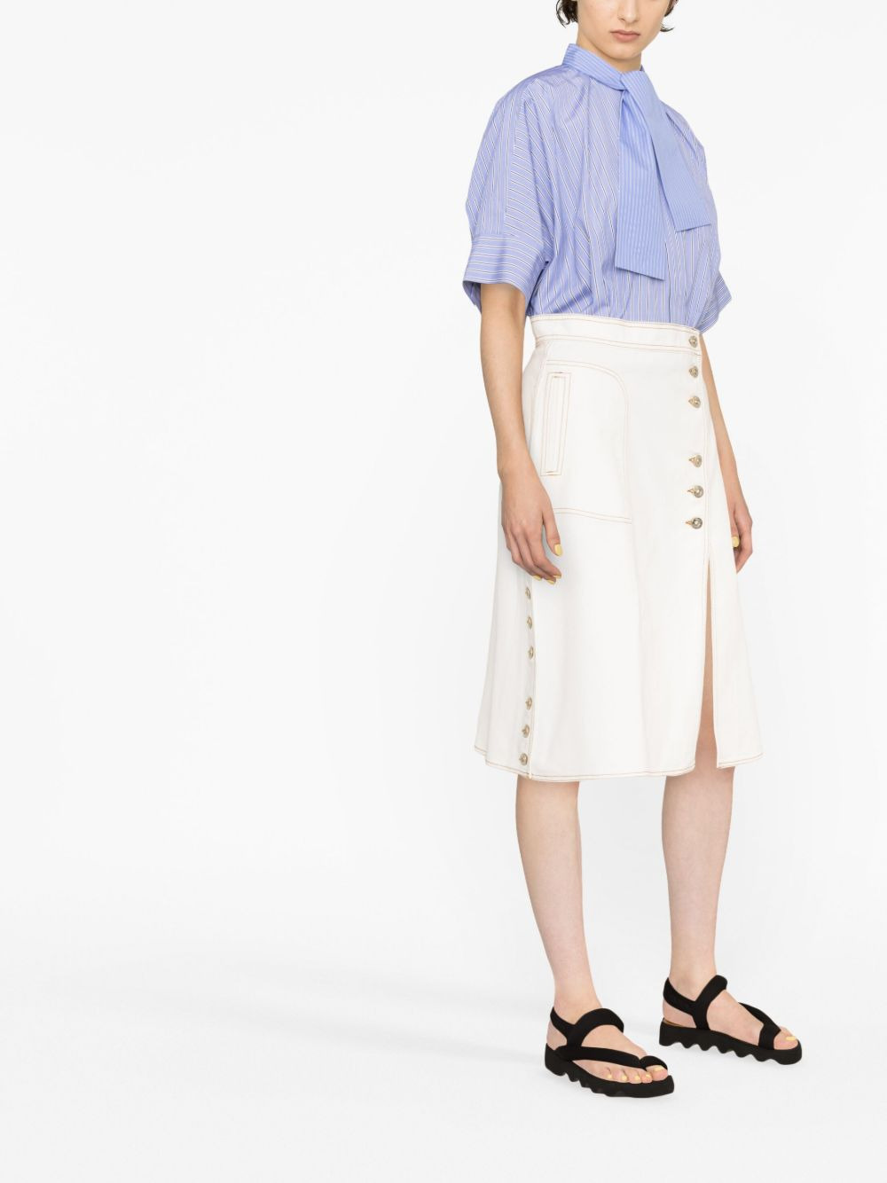 A-line midi skirt - 4