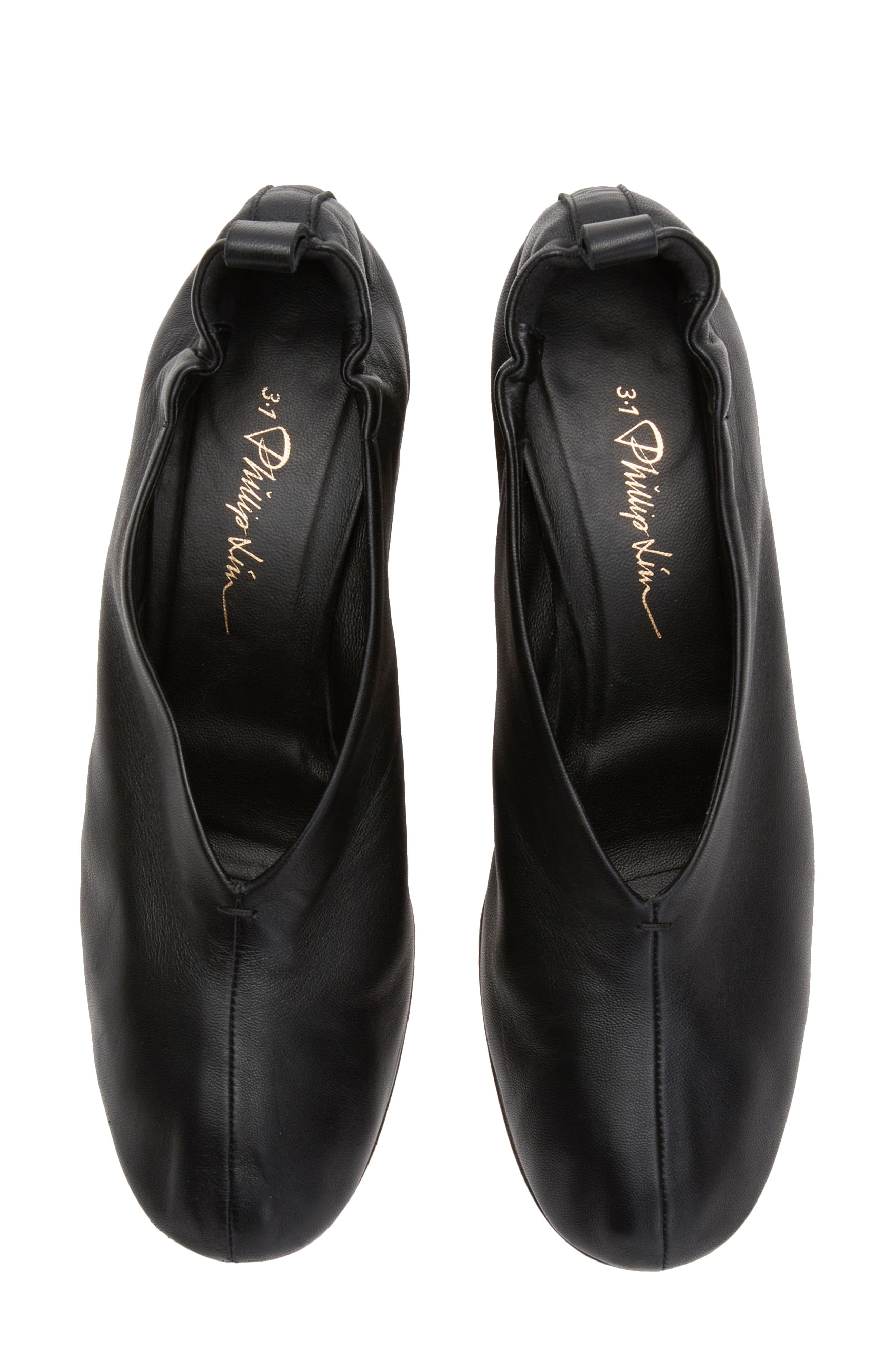 3.1 Phillip Lim Nadia Block Heel Pump in Black at Nordstrom - 3