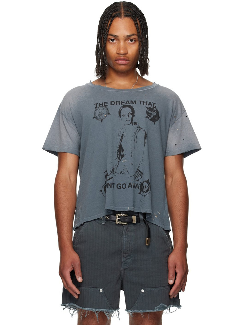 Blue 'Dream That Won't Go Away' T-shirt 1