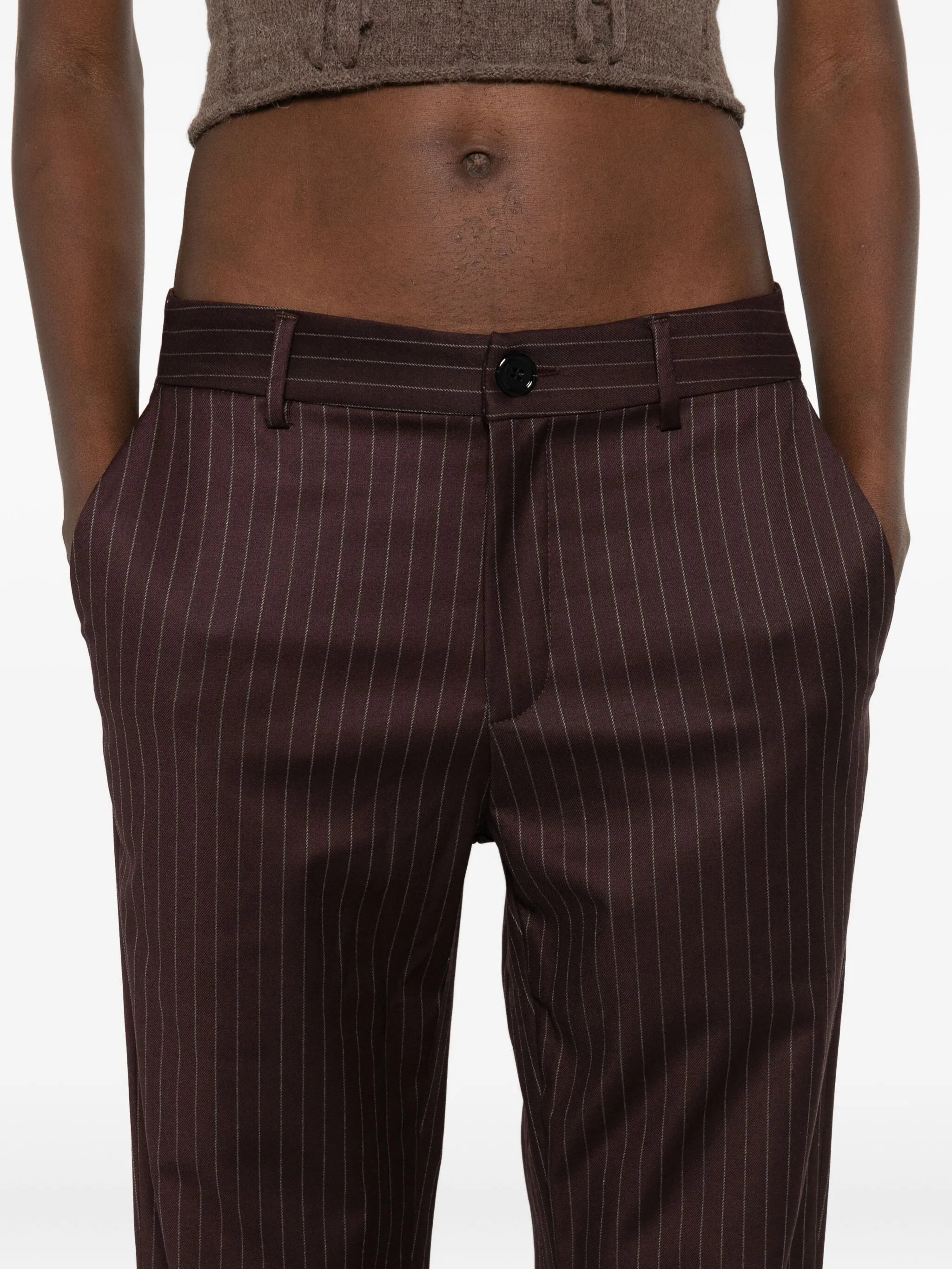 Gimaguas Pinstripe Trousers - 3