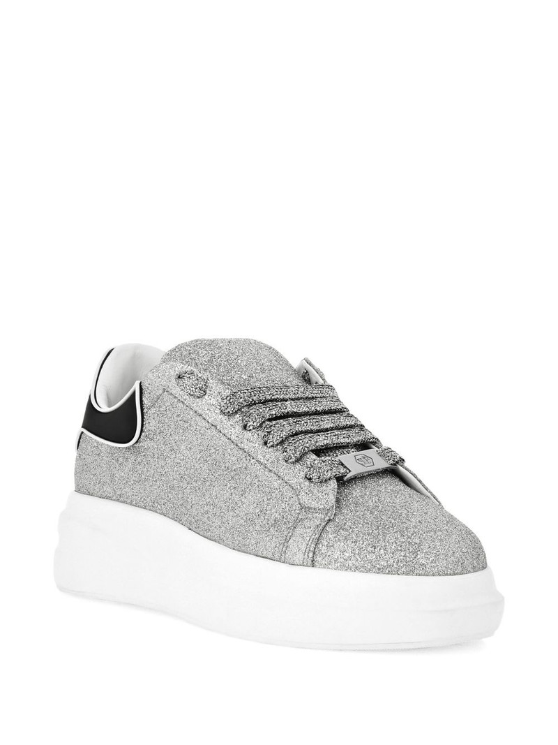 PHILIPP PLEIN glitter sneakers outlook