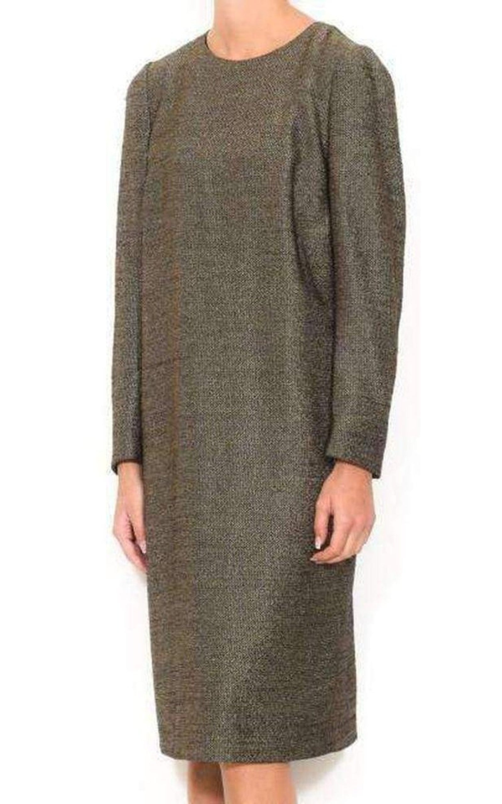 Wool Blend Dress - 4