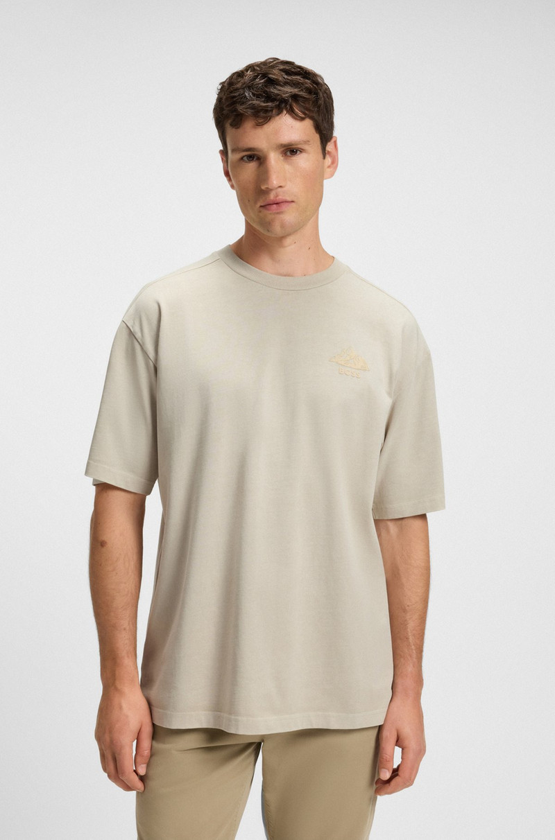 COTTON-JERSEY T-SHIRT WITH LOGO DETAIL 2