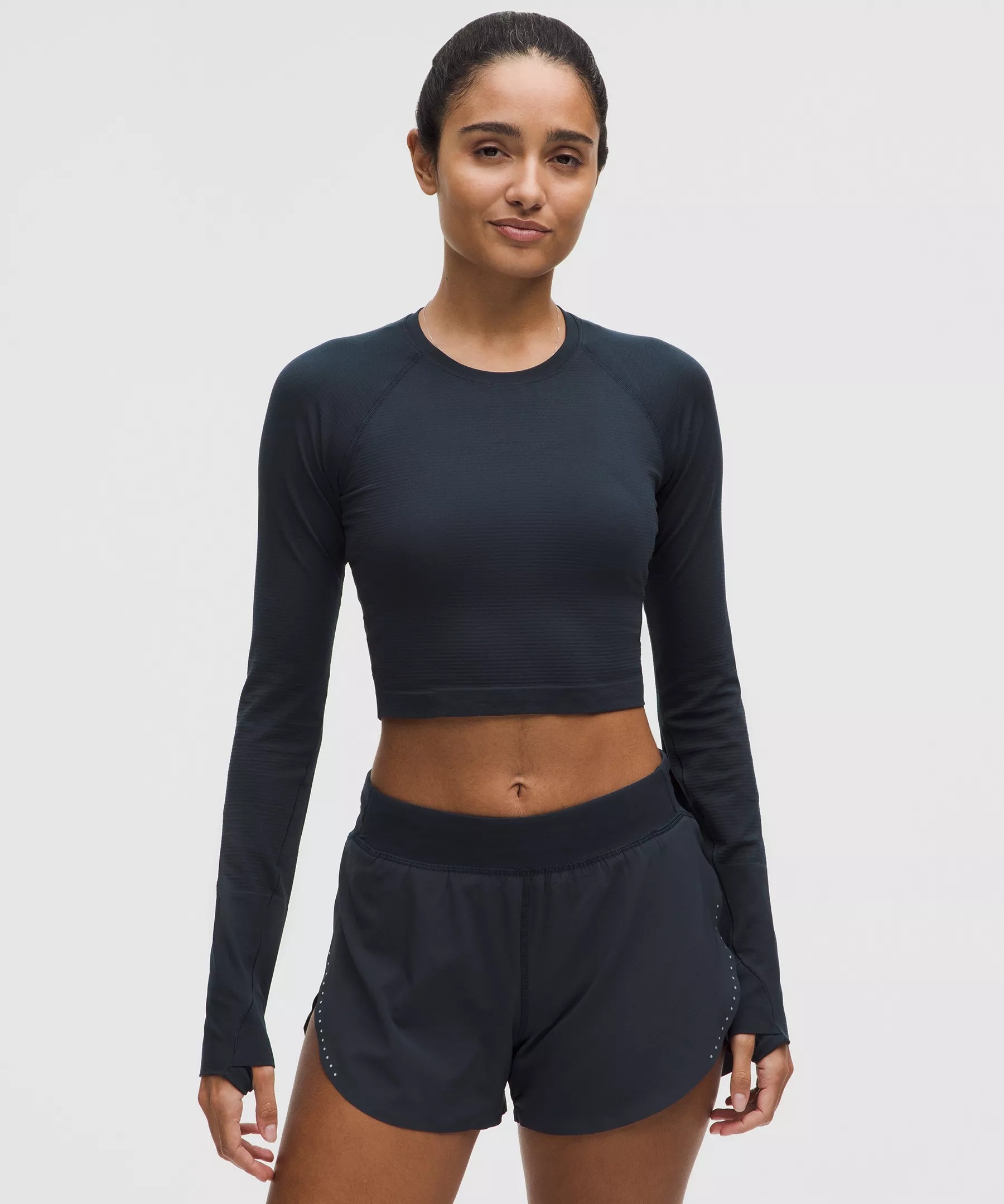 Swiftly Tech Cropped Long-Sleeve Shirt 2.0 - 1