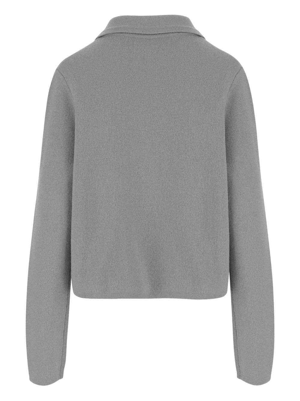 double-breasted cardigan - 2