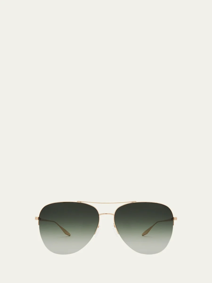 Chevalier Titanium Aviator Sunglasses - 1