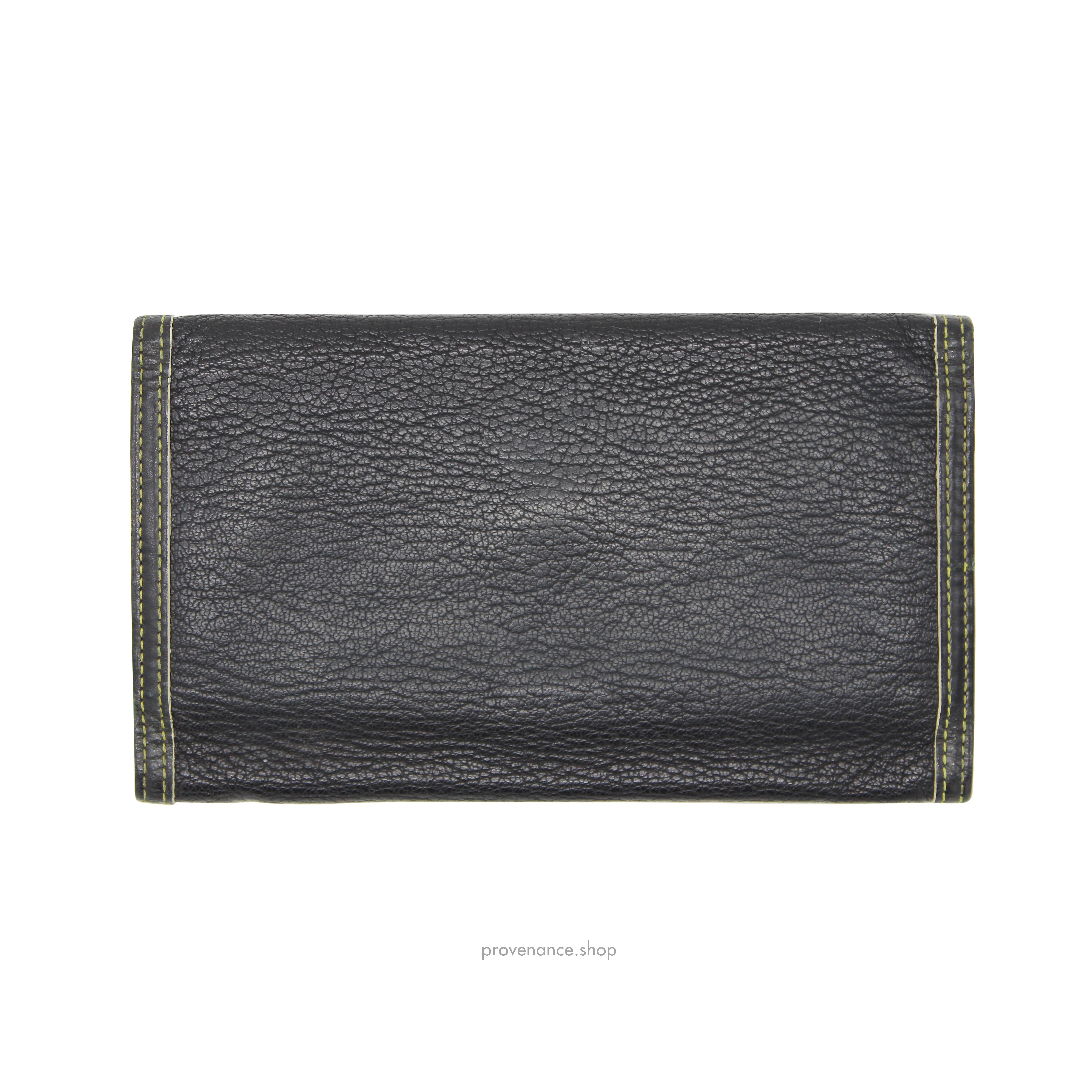 Louis Vuitton x Marc Jacobs International Wallet - Black Suhali Noir Leather - 3